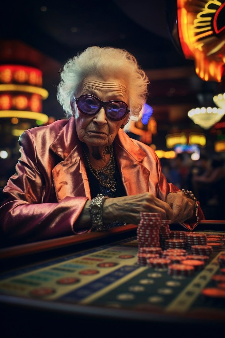 Studio meja baccarat live dengan dealer profesional